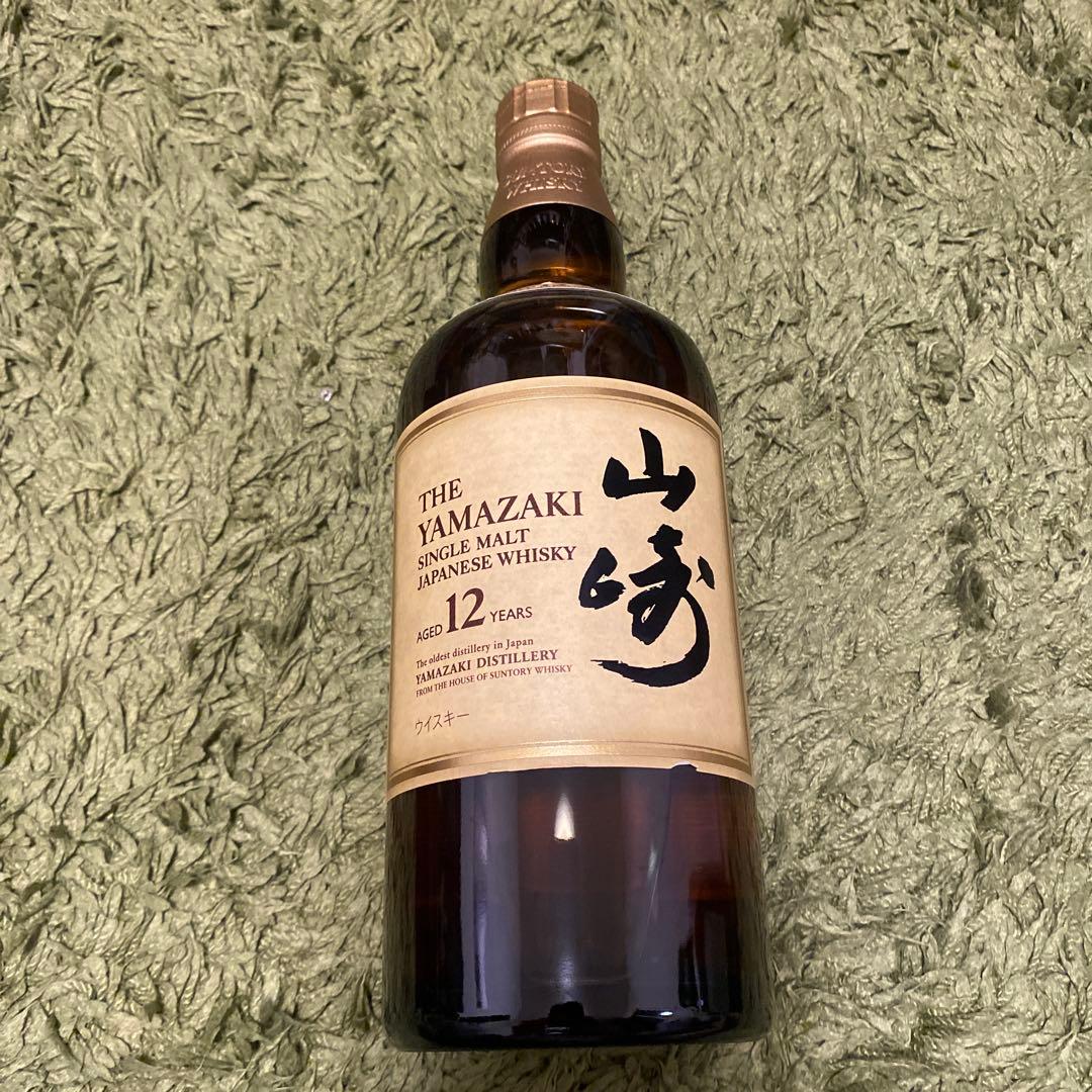 サントリー　山崎 シングルモルトウイスキー 12年 700ml 箱無し