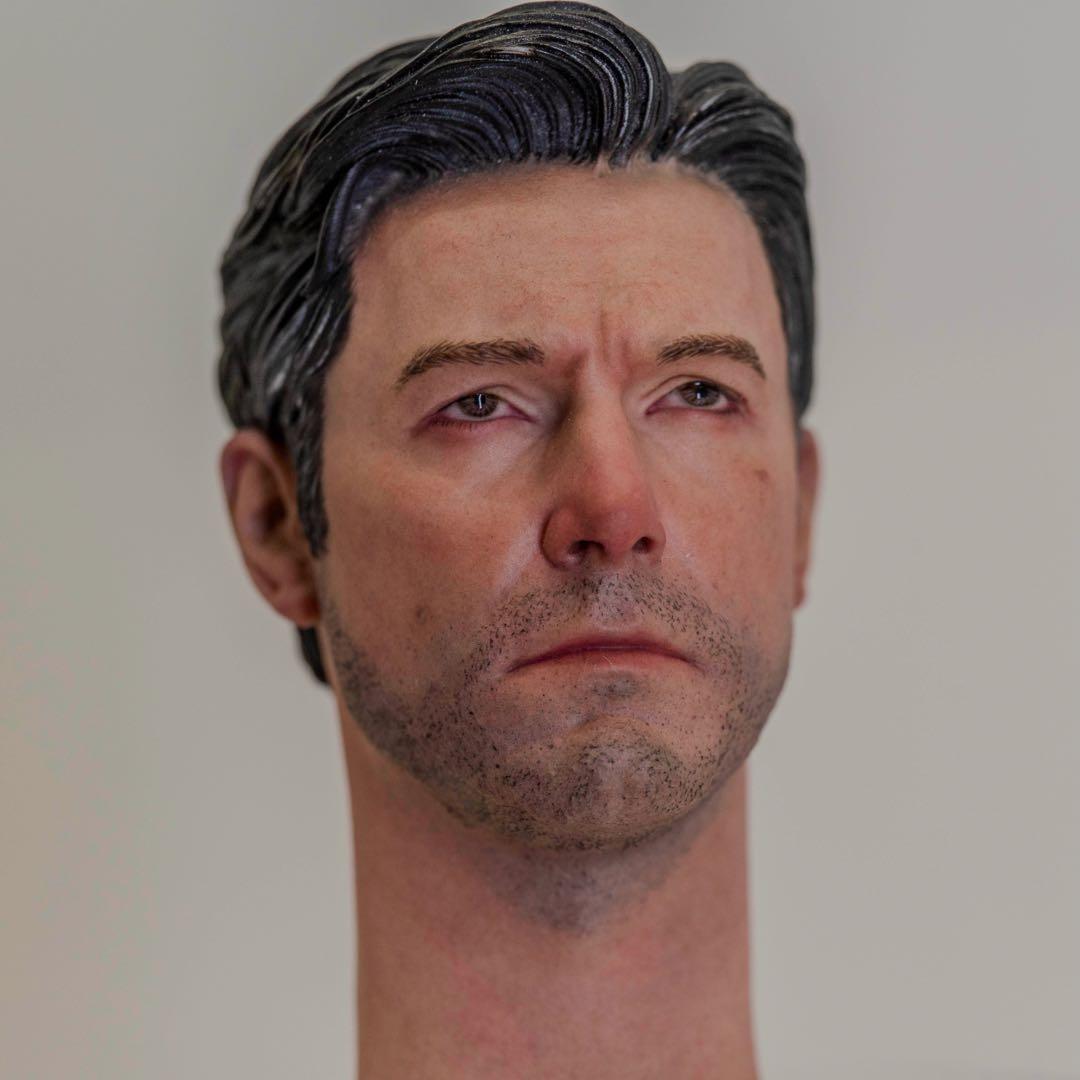 ブルースウェイン 1/6 ヘッド ホットトイズ系 バットマン BvS