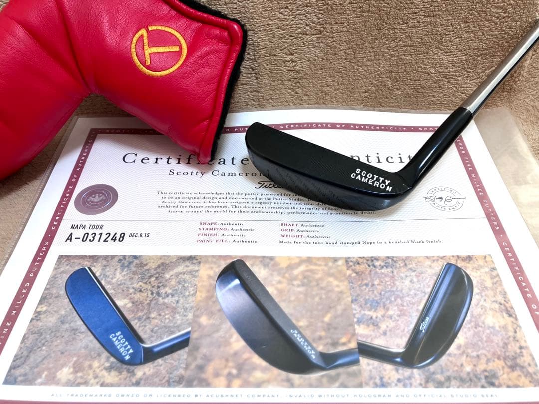Scotty Cameron NAPA TOUR パター