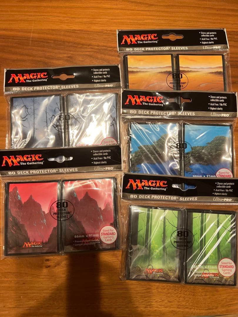 マジックザギャザリング　アンヒンジド　スリーブ　mtg
