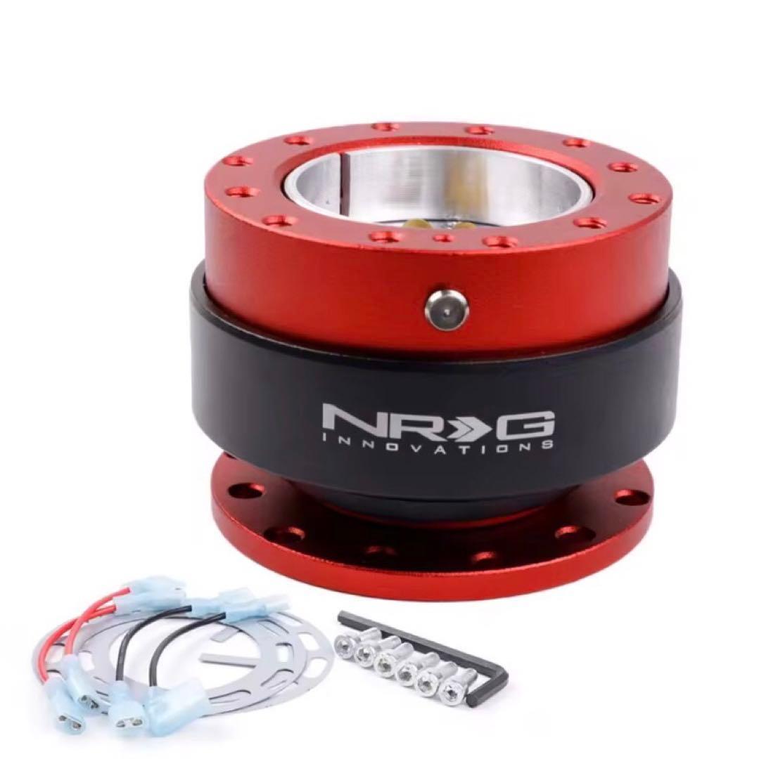 NRG クイックリリース レッド　赤　 即日発送可能！お急ぎの方に