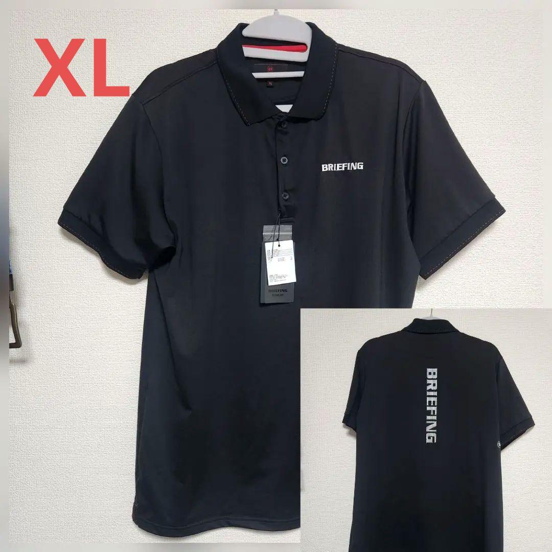 ブリーフィング　ポロシャツ　XL BBG241M02　TOUR PORO 黒