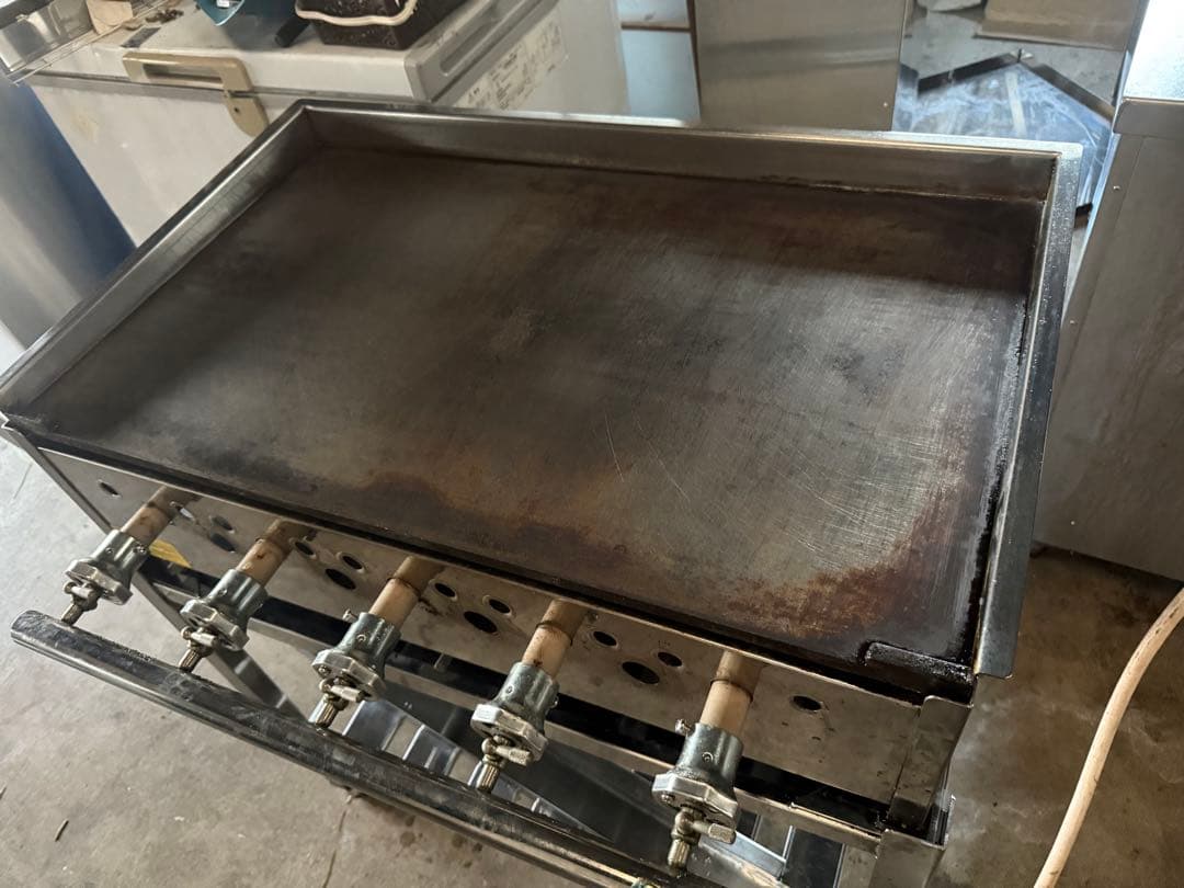 鉄板焼き器 プロパンガス 架台付き