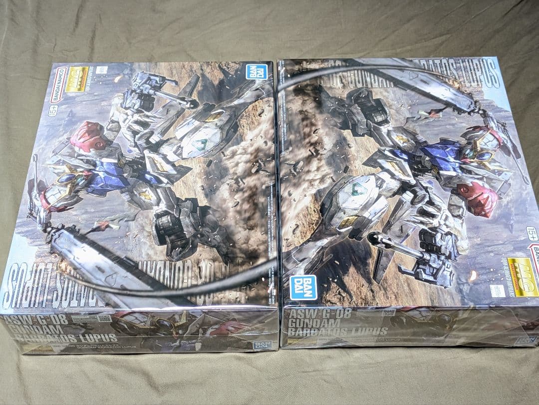 フィルム付き　2個セット　MG 1/100 ガンダムバルバトスルプス　新品未開封