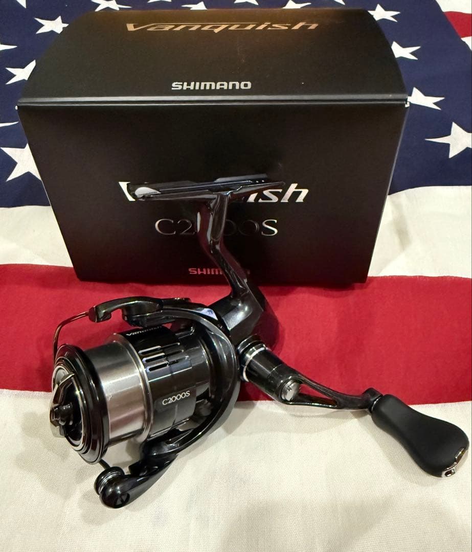 美品★シマノ 19ヴァンキッシュ C2000S ハンドル未使用 ★お値引き可能★