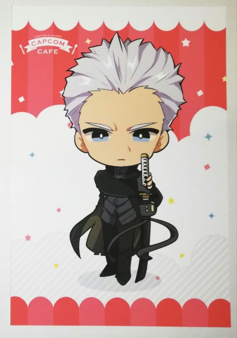 デビルメイクライ バージル DMC5 ポストカード 特典 カプコンカフェ 6弾