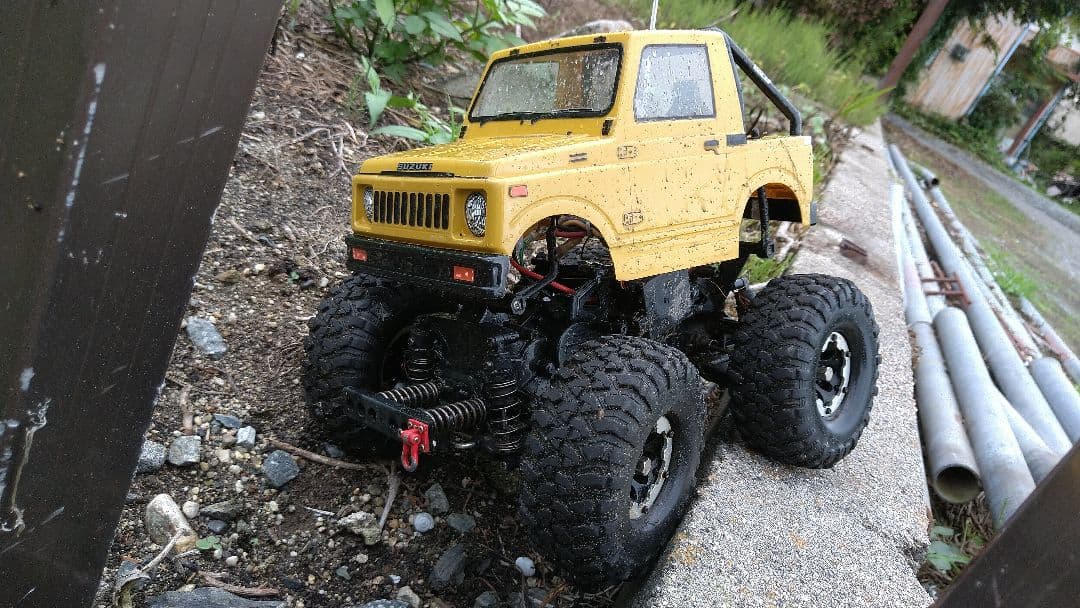 タミヤジムニーボディー製作用ページボディーのみの販売。シャシーは付きません