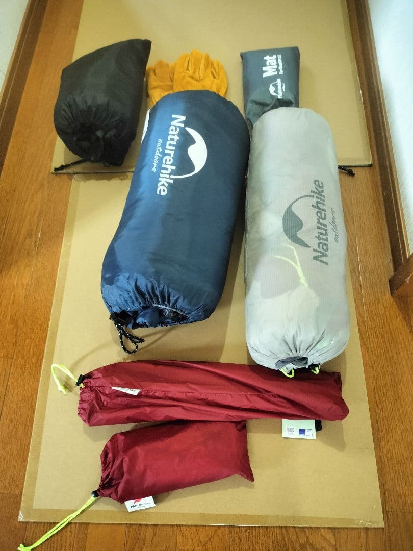 naturehike cloud up2 テント 寝袋 タープセット