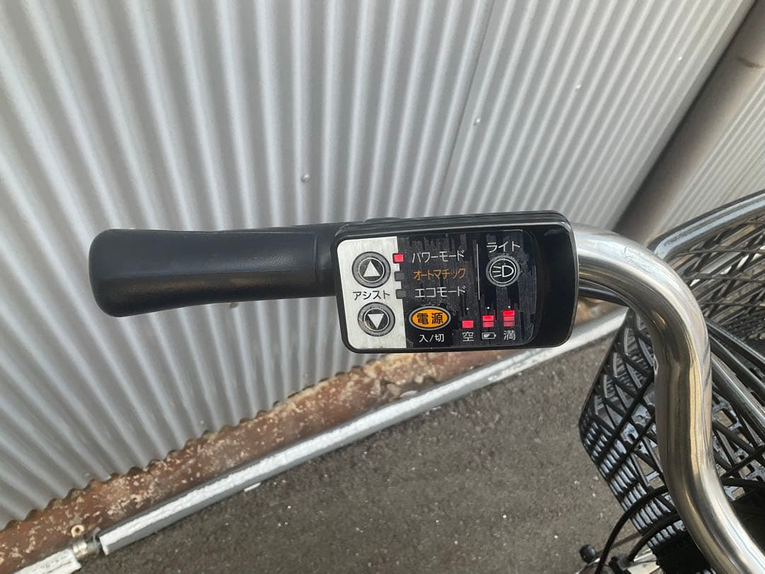 パナソニック最新機種電動アシスト自転車vivi26インチブラウンボディー