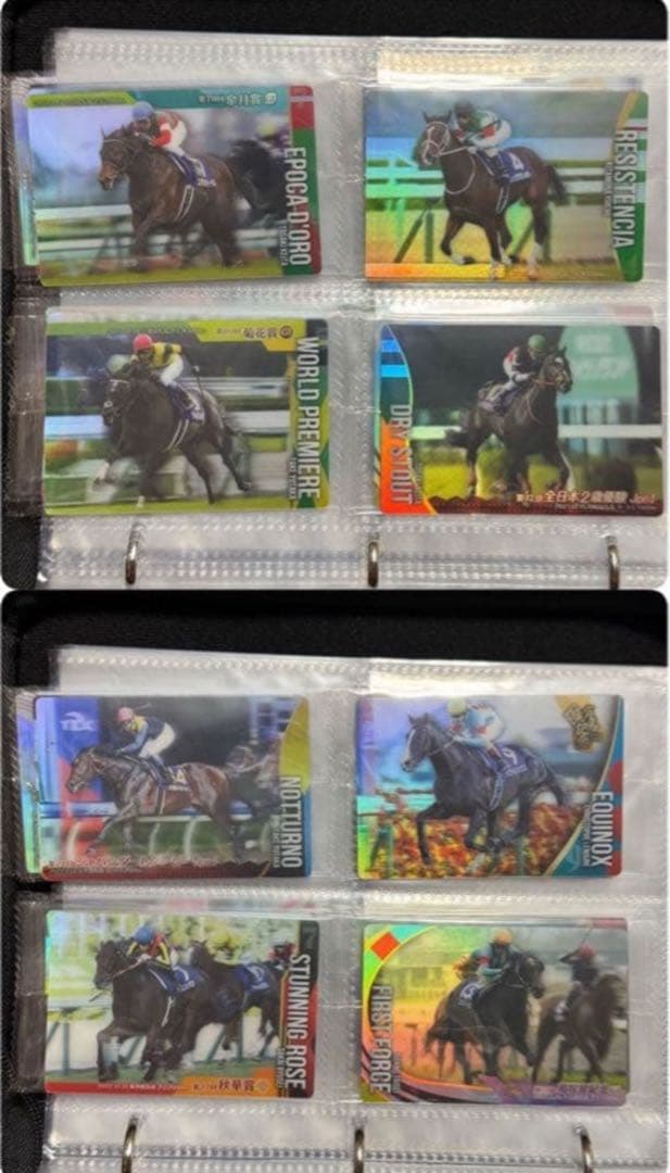 【ラスト1点】サラブレッドホースコレクション　第1R〜第3R フルコンプ