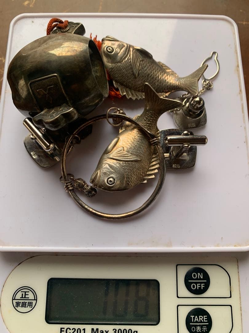 純銀　銀製　小物　装飾品　まとめ　108g