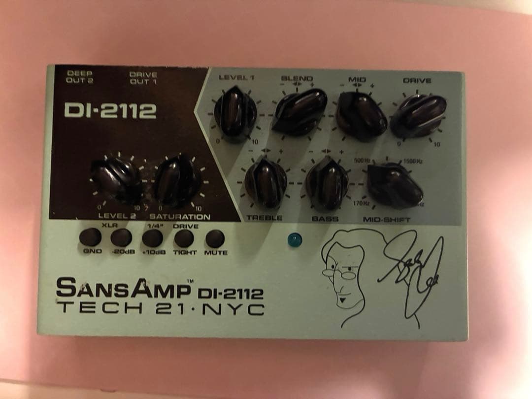 SansAmp DI-2112 ベースエフェクター
