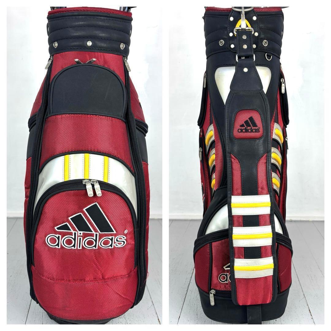 本格派 メンズゴルフクラブ 12本 フルセット ゴルフセット adidas