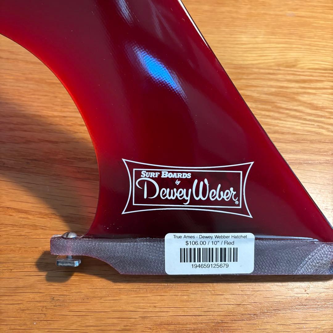 新品未使用★ Dewey Webberハチェットフィン シングルフィン