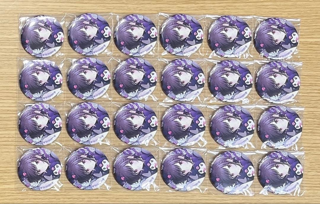 プロセカ グリッター缶バッジ サンリオ 東雲絵名