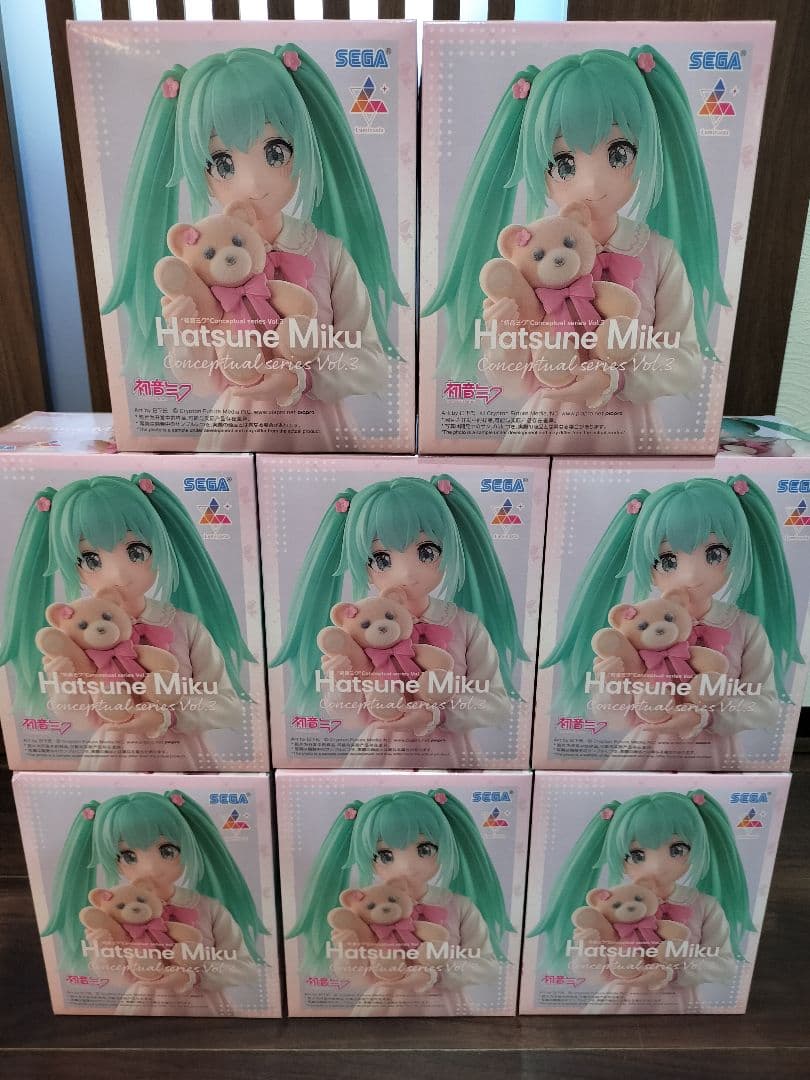 初音ミク Luminasta フィギュア 8個セット