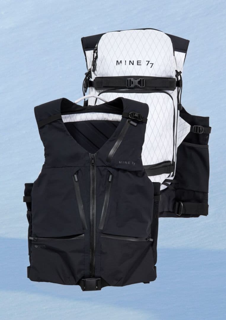 BURTON mine77 バックカントリー ベスト バック ak ak457