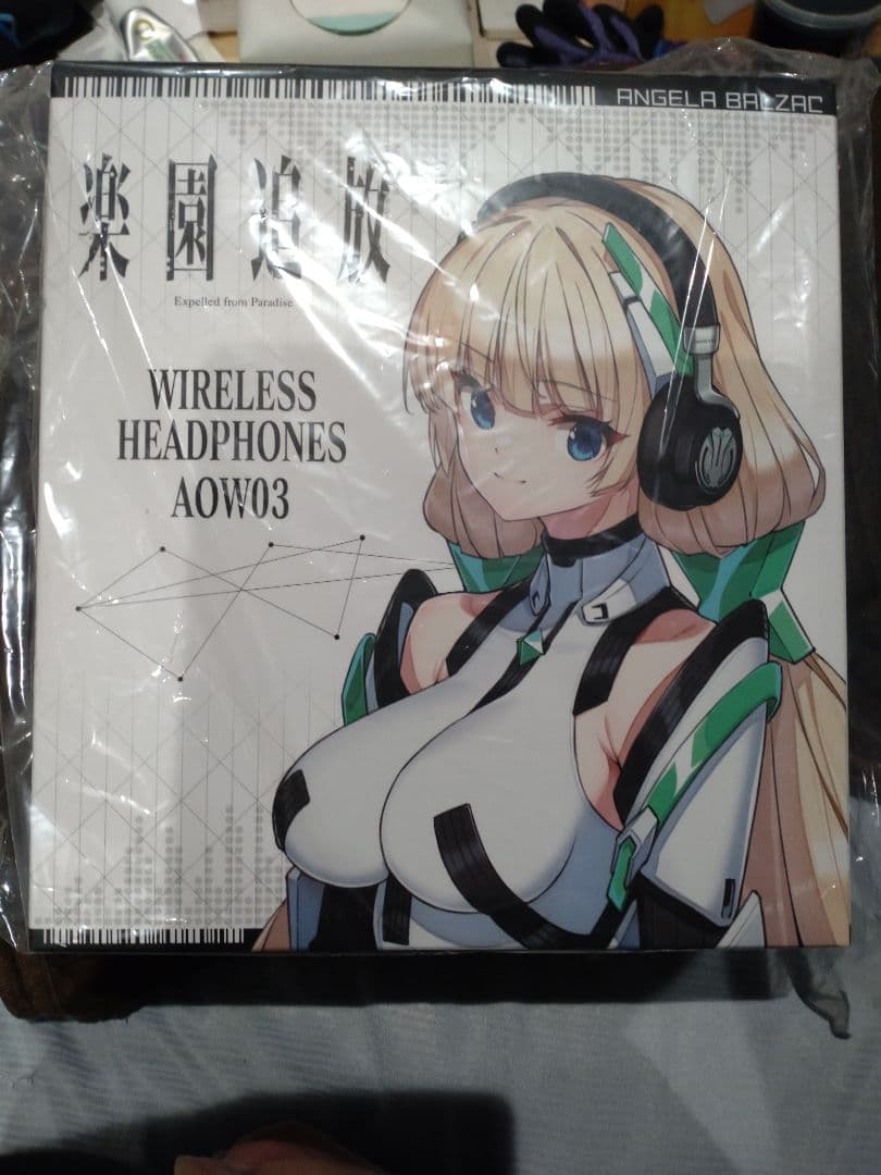 ONKYO 楽園追放　アンジェラ・バルザック ワイヤレスヘッドフォン