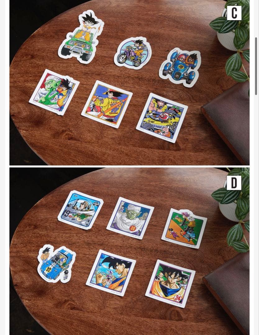 【新品】ダイマツリ DRAGON BALL ステッカー 6枚入り【全42種】