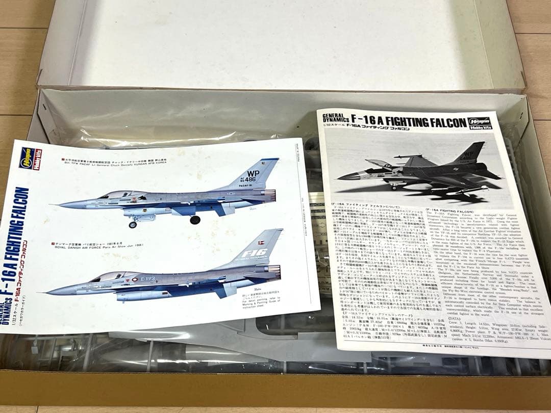 【未組立】1/32 F-16A コァイティングファルコン ハセガワ