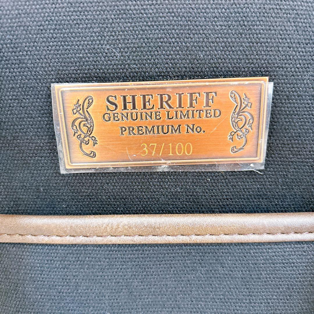 【未使用品】SHERRIF ゴルフバッグ キャンバス 100個限定 シリアルNo