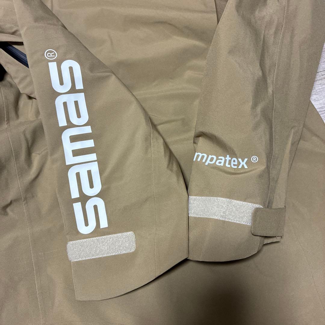 未使用 サマス SAMAS スキーウェア スノボウェア ジャケットM ベージュ