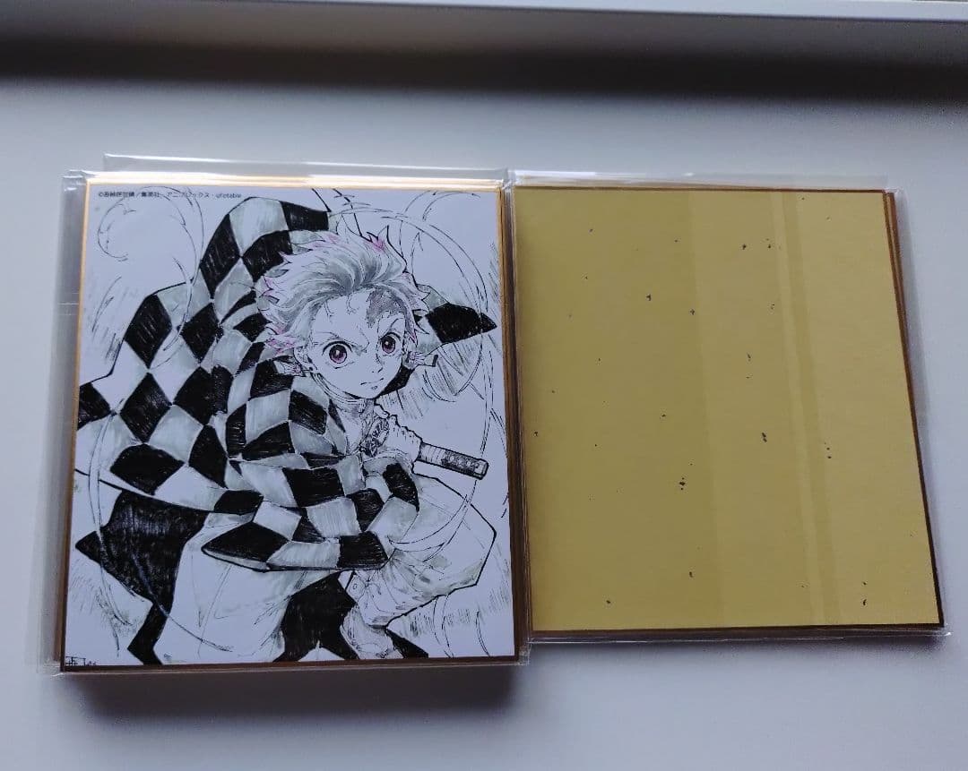 d*3様 鬼滅の刃　原画展など　ミニ色紙11枚セット