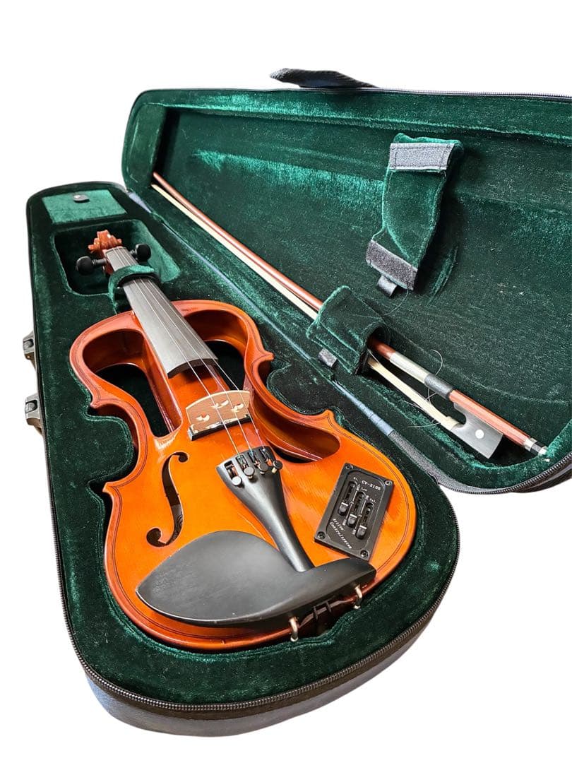 【美品】hallstatt ハルシュタット エレキバイオリン CV-210E
