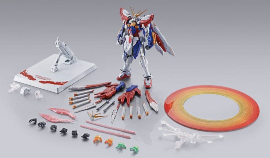 L BUILD ゴッドガンダム＆ゴッドガンダム弐【肩パーツ付き】