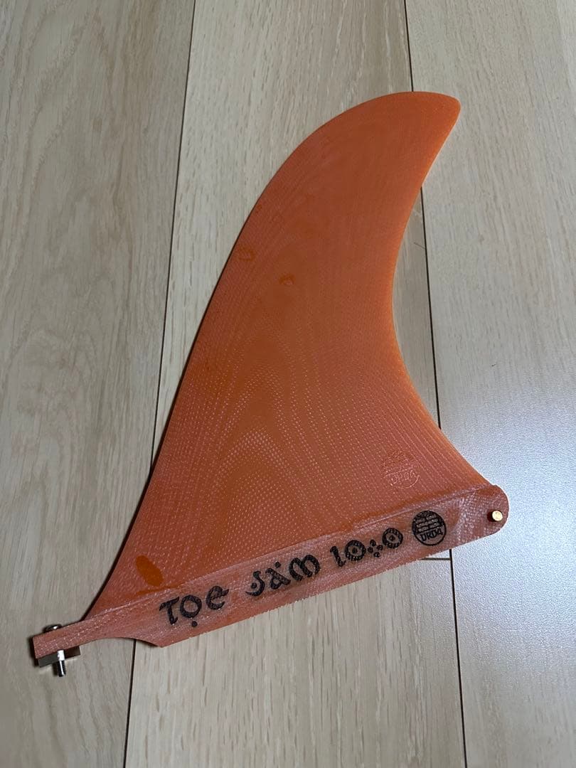 DRD4 Toe Jam 10.0 オレンジ ロングボード　フィン