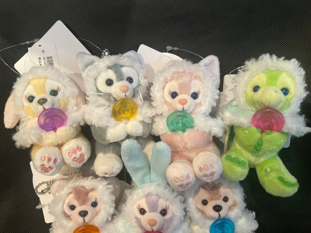 ぬいぐるみチャーム　ダッフィー＆フレンズのホワイト・ウィンタータイム・ワンダーズ