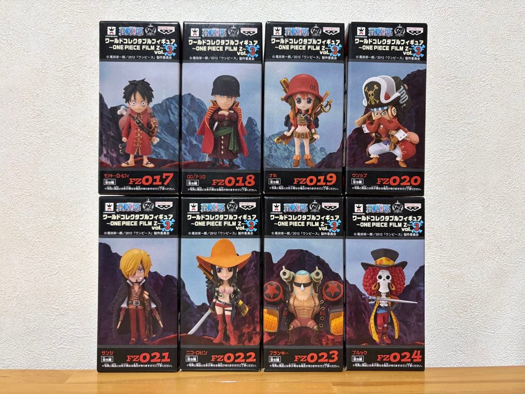 【未開封】ワンピース ワーコレ FILM Z vol.1〜5 全40種セット