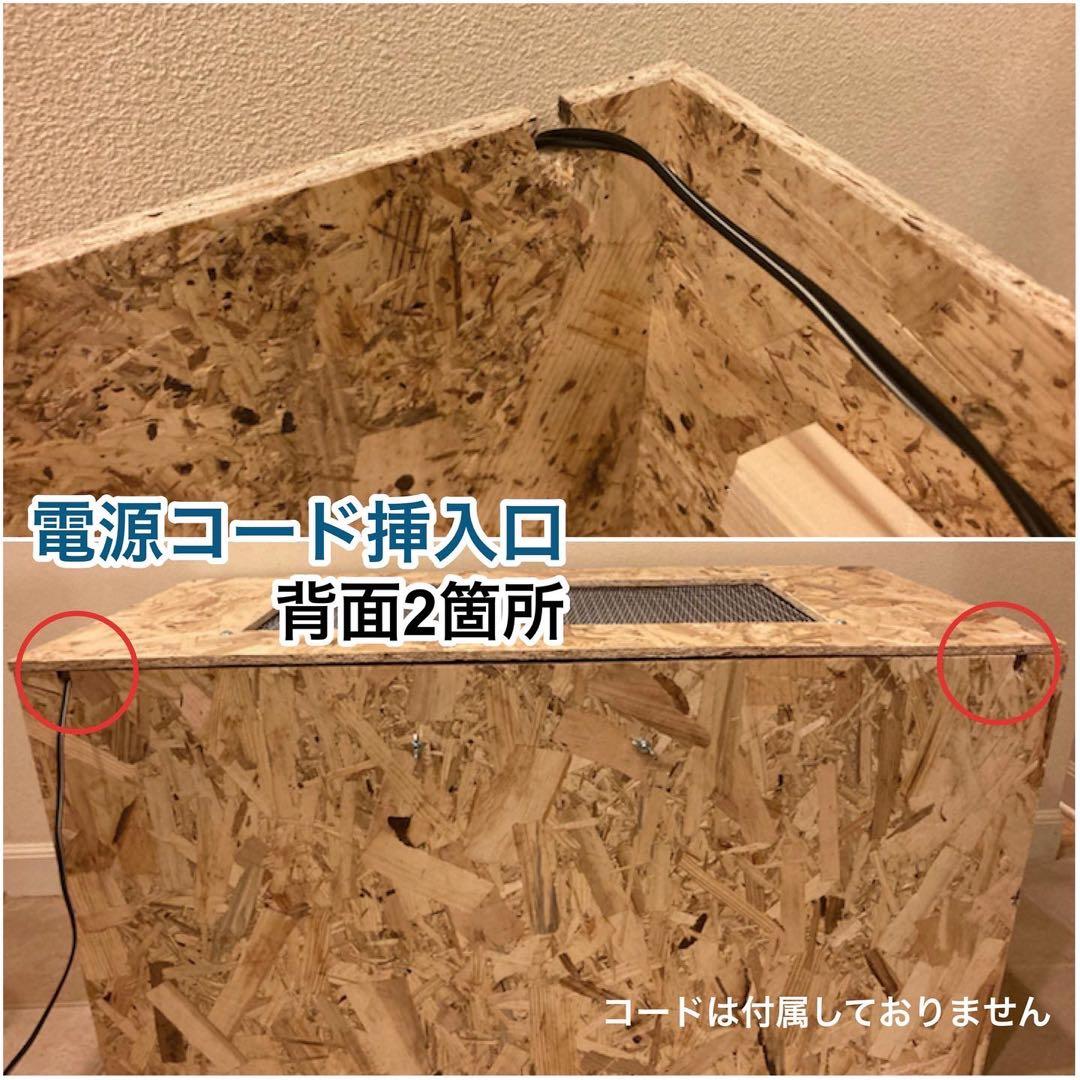 爬虫類ケージ　木製ケージ　リクガメ　フトアゴ　ハリネズミ フルオプ送料込