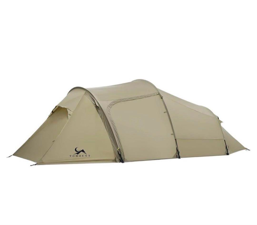 【美品】TOMOUNT トンネルテント 2ルームテント