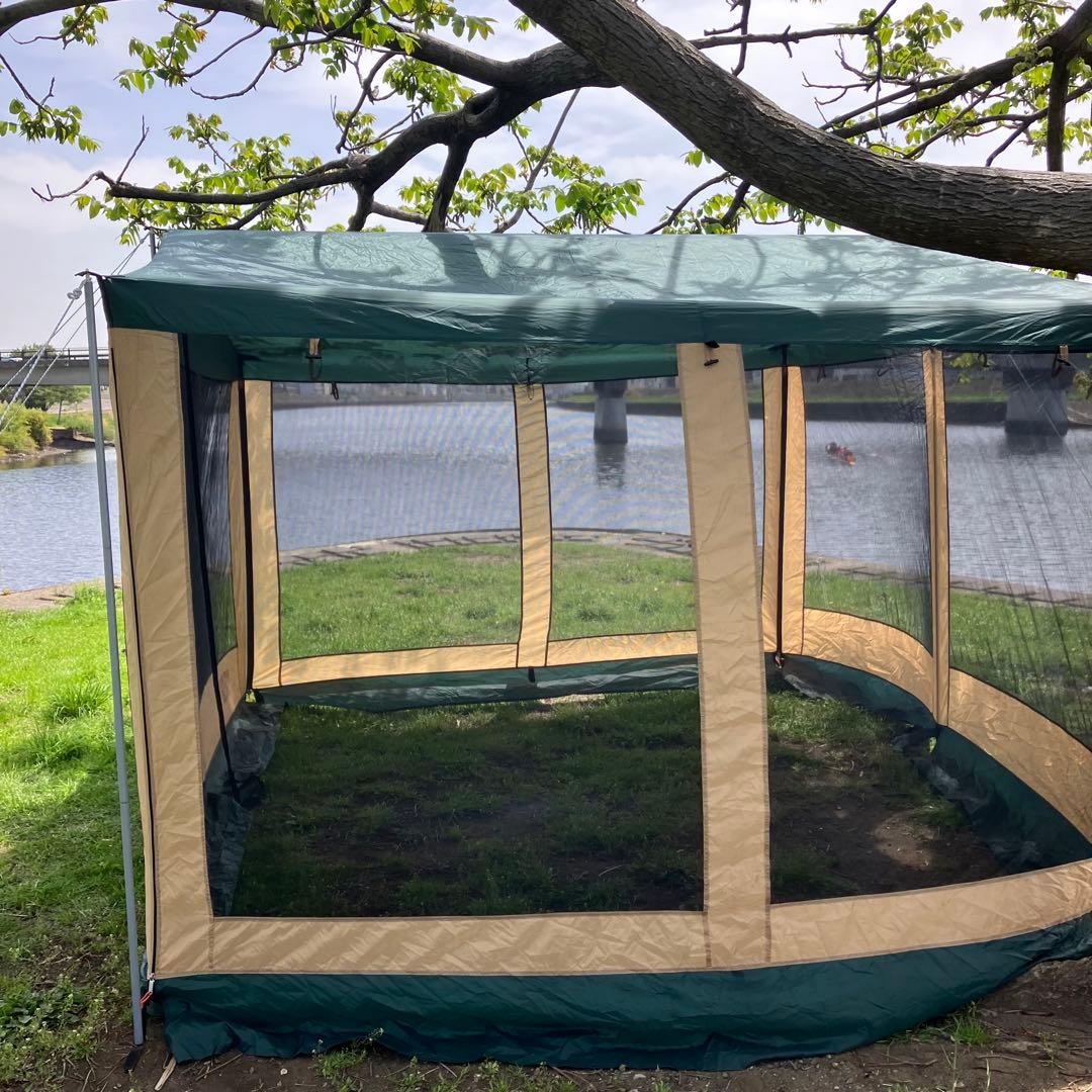 中古 コールマン スクエアスクリーン340 SQUARE SCREEN 340