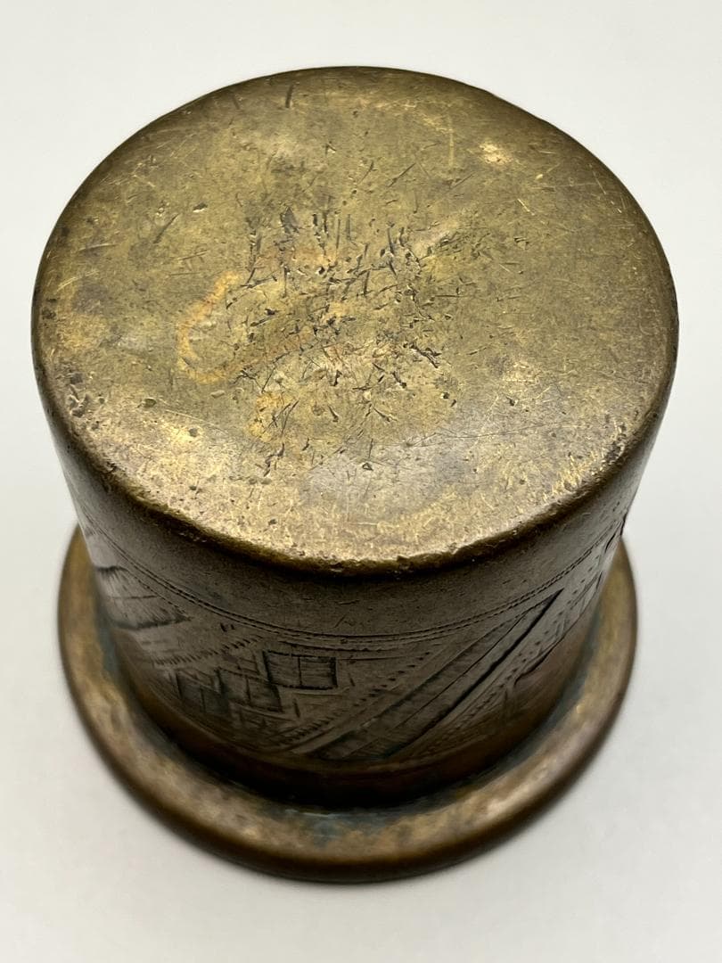 【海】江戸期　香炉　赤銅象嵌　古銅製　銅製　時代物　古董品　美術品