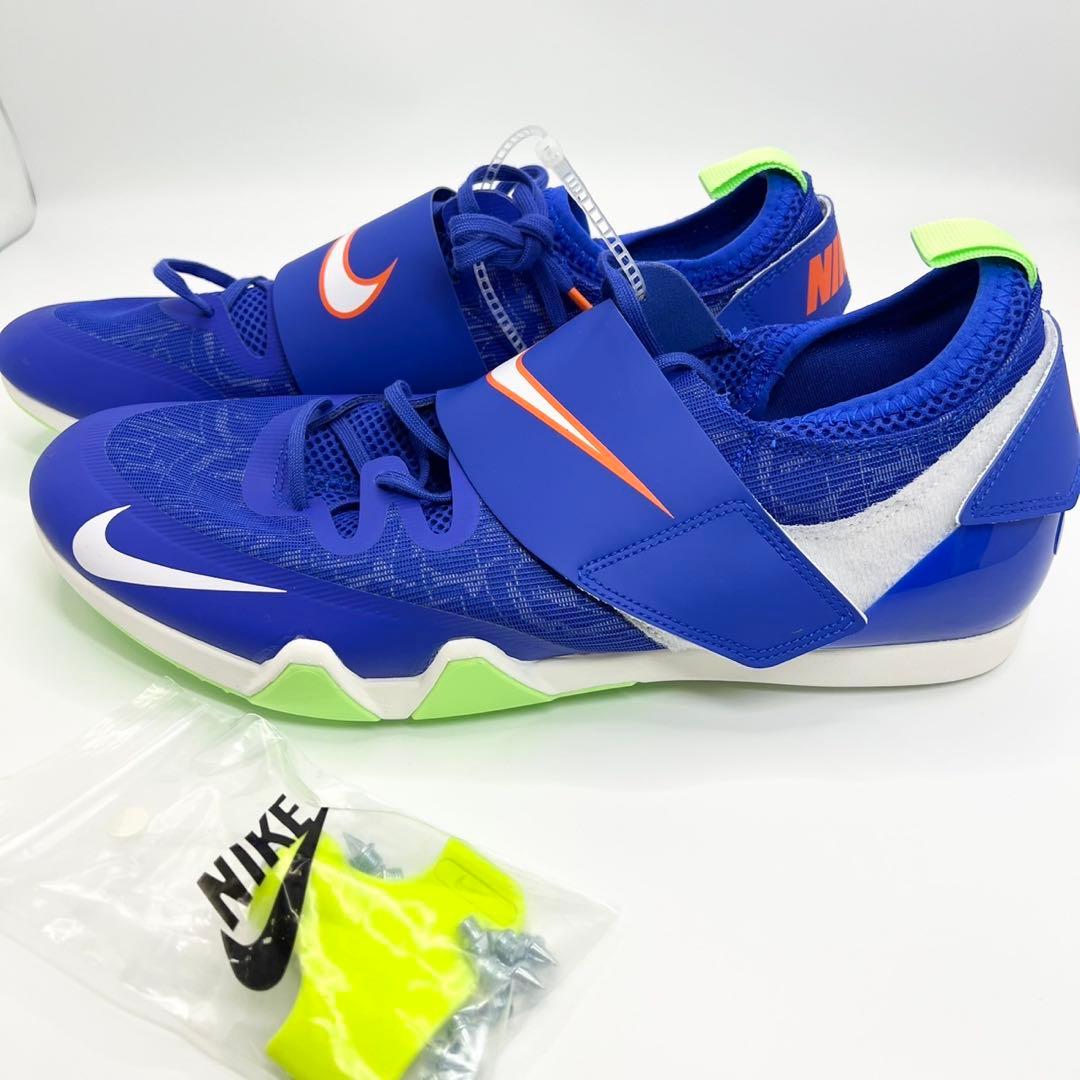 ☆新品☆Nike スパイクシューズ 青/オレンジ30cm