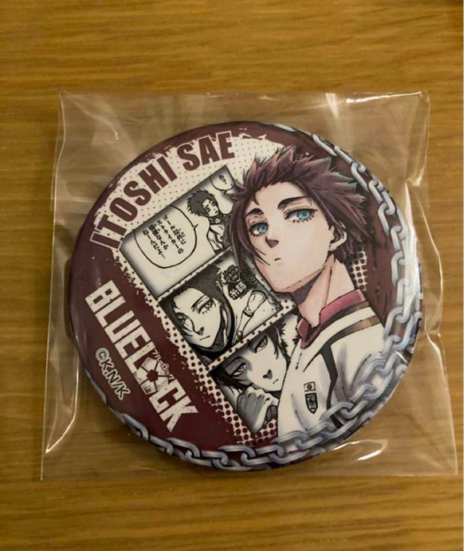 ブルーロック　プリンセスカフェ　缶バッジ　トレーディング缶バッジ　糸師冴　冴