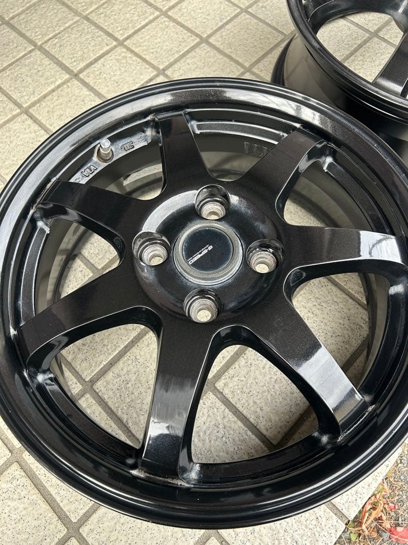 15インチ　5.5J +50 ホイール　ハスラー等　2本セット