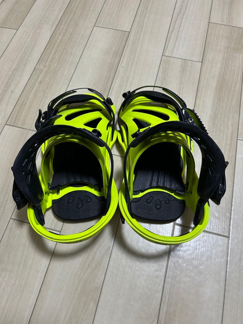 FLUX スノーボード ビンディング DSL Mサイズ イエロー