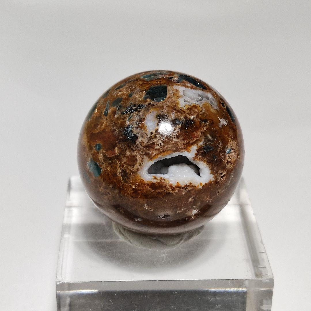 パワーストーン　ジャスパー　丸玉　天然石　原石　44g　No.378