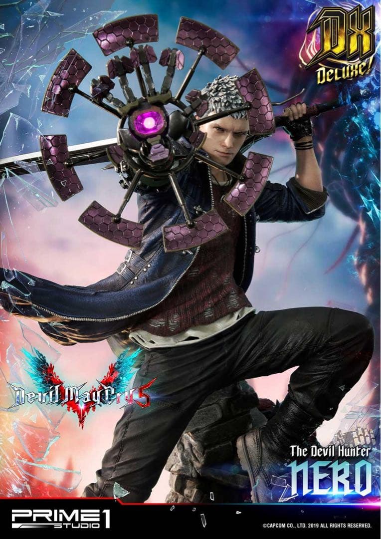 ら*ん様 プライム1スタジオ デビルメイクライ５ネロDX版スタチュー