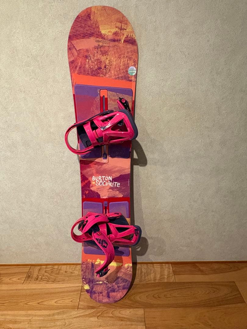 BURTON スノーボード　138cm SOCIALITE