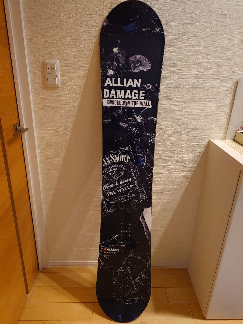ALLIAN DAMAGE 155 スノーボード
