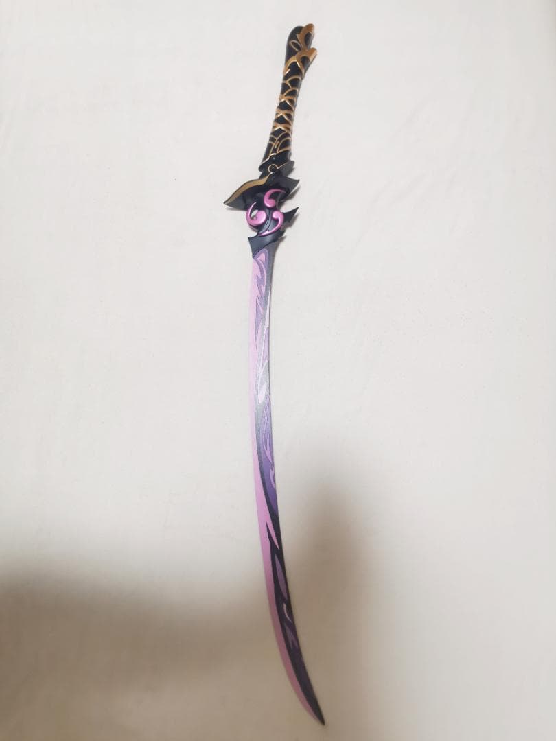 原神 夢想の一心 雷電将軍 金属製 模造刀 美術品 居合刀