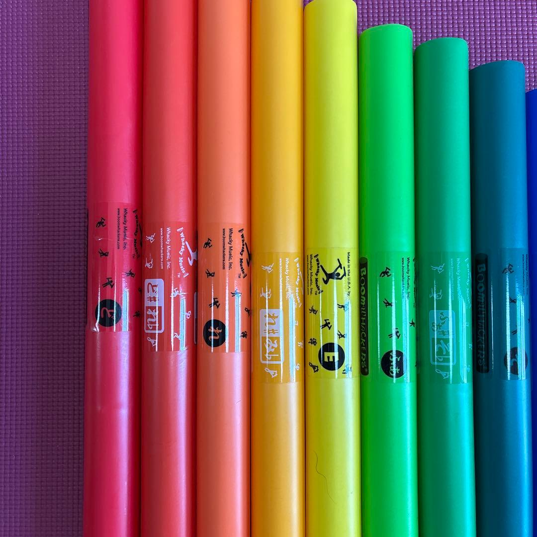 Boomwhackers ドレミパイプ多色打楽器１８音