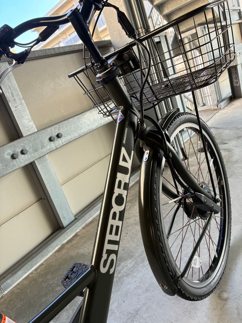 ステップクルーズ 電動アシスト自転車 マットカーキ　手渡し限定