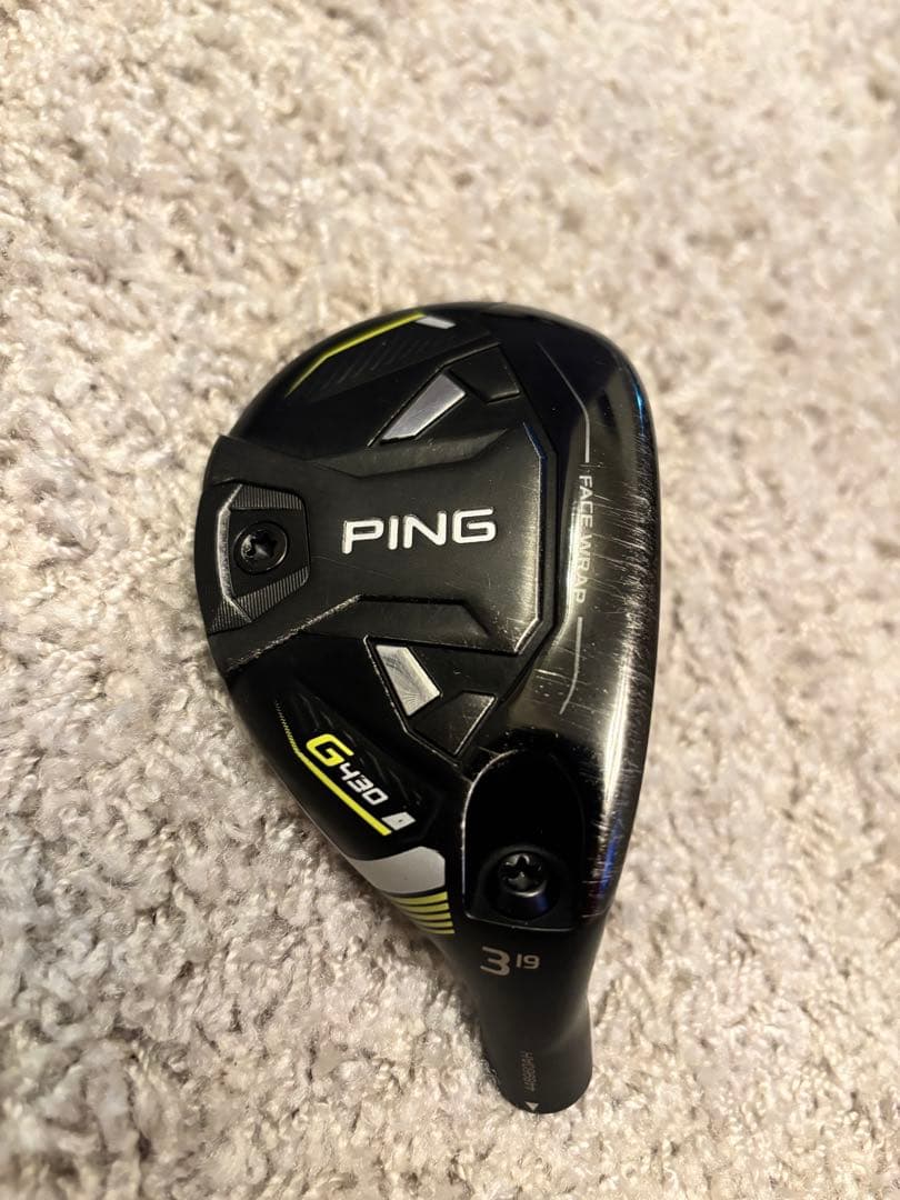 【美品】PING G430 3U 3番ユーティリティ 19度