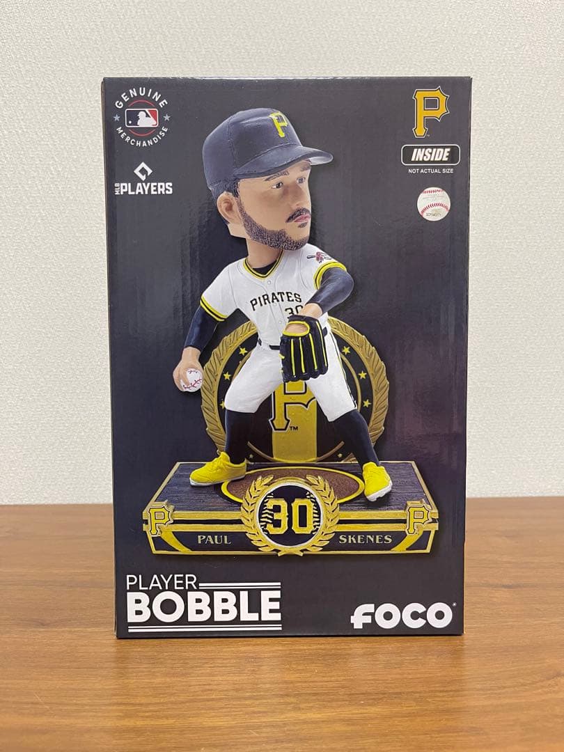 新品未開封　ポール・スキーンズパイレーツ　ボブルヘッド　foco 大谷翔平