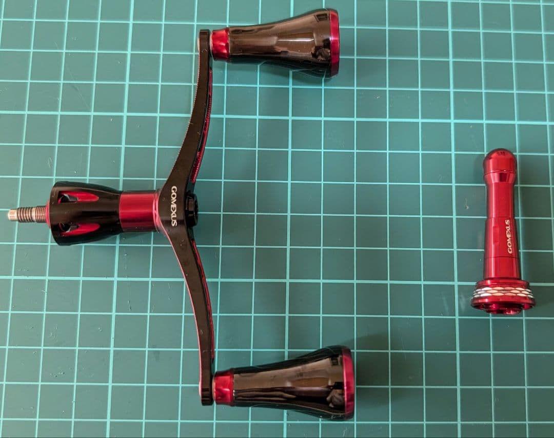 ゴメクサス GALAXYシリーズ チタンダブルハンドル98mm リールスタンド